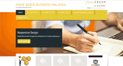 Desktop Screenshot of homebasedbusinessmalaysia.com